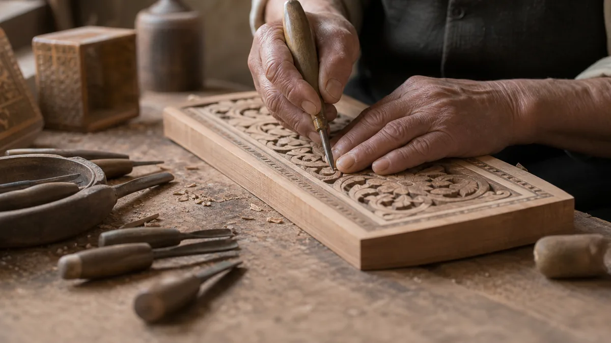خاتم‌کار | راهنمای شغلی، حقوق، مهارت و مسیر ورود — صنایع دستی و سنتی — مسیر منتور