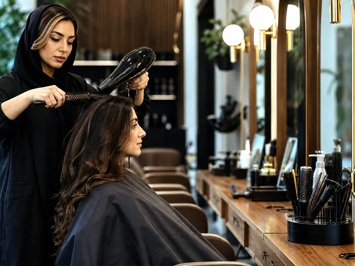 محیط کاری آرایشگری و زیبایی در ایران
