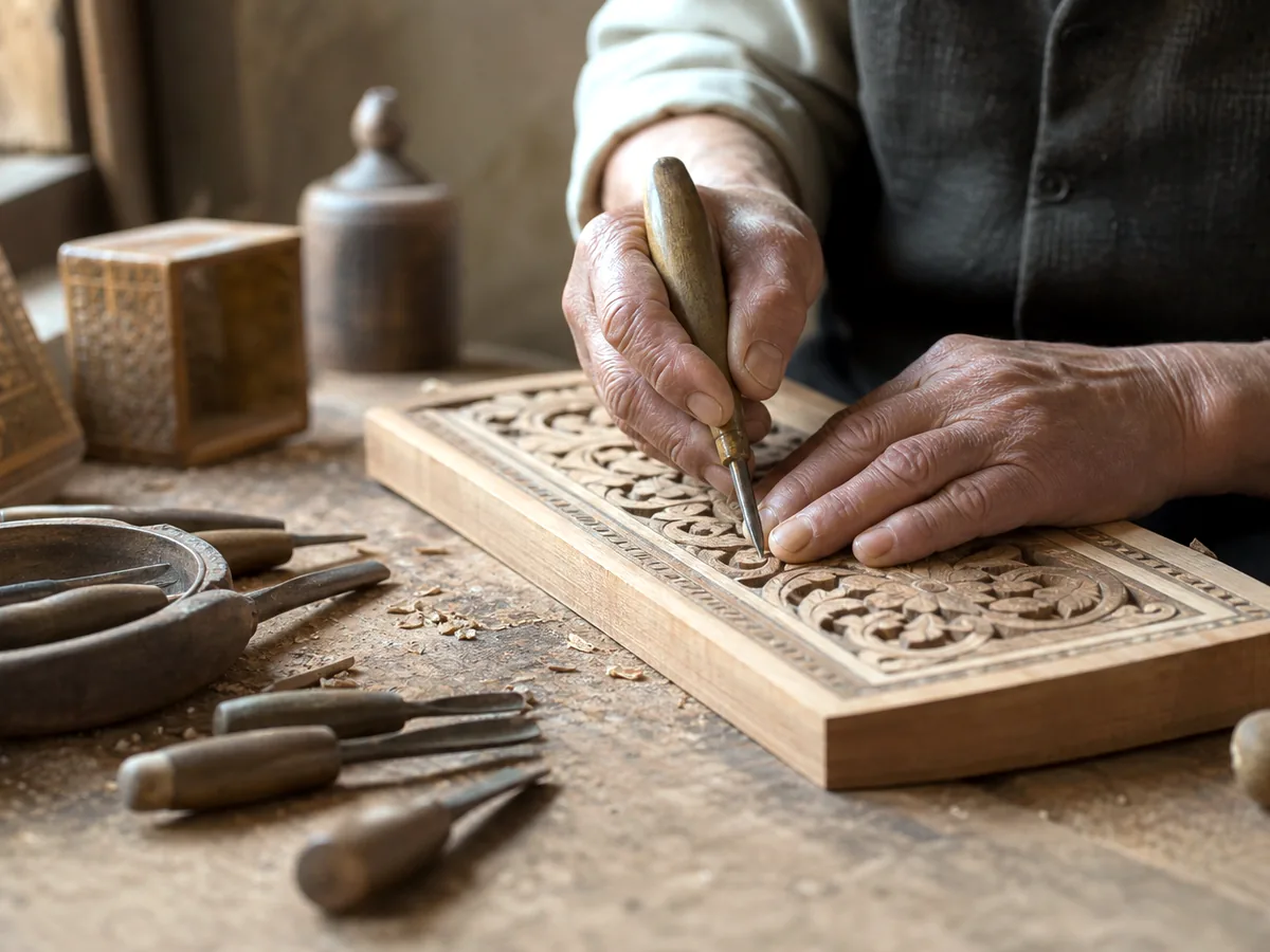 محیط کاری گلیم‌باف در ایران